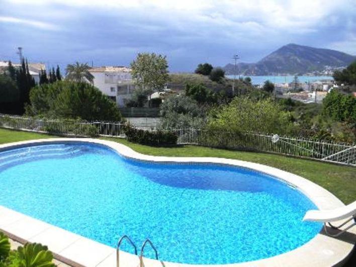 Bonito Apartamento Con Inmensa Terraza Y Piscina Altea Exterior foto